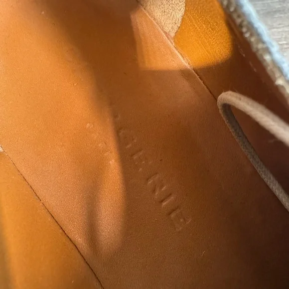 Robert Clergerie Paris Brook Derby Metallic Silver Platform Loafers 8.5 $542 - Picture 11 of 14